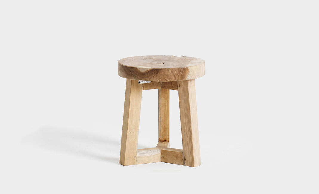 Low Wooden Stool | Crimons