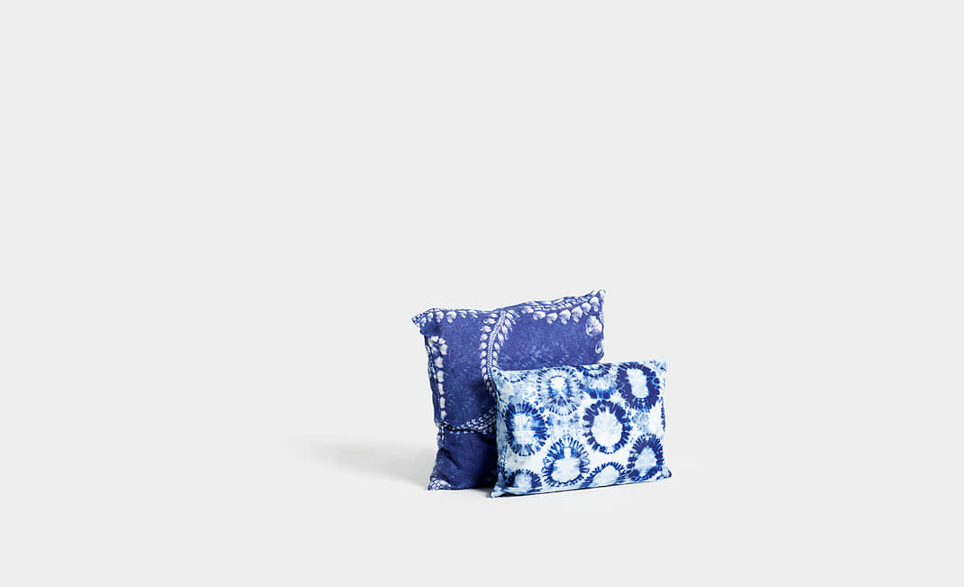 Blue Indian Cushion | Crimons