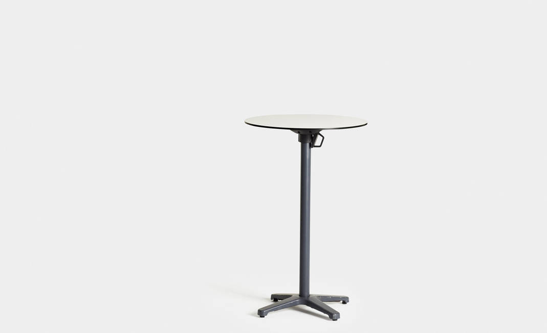 Round White High Table | Crimons