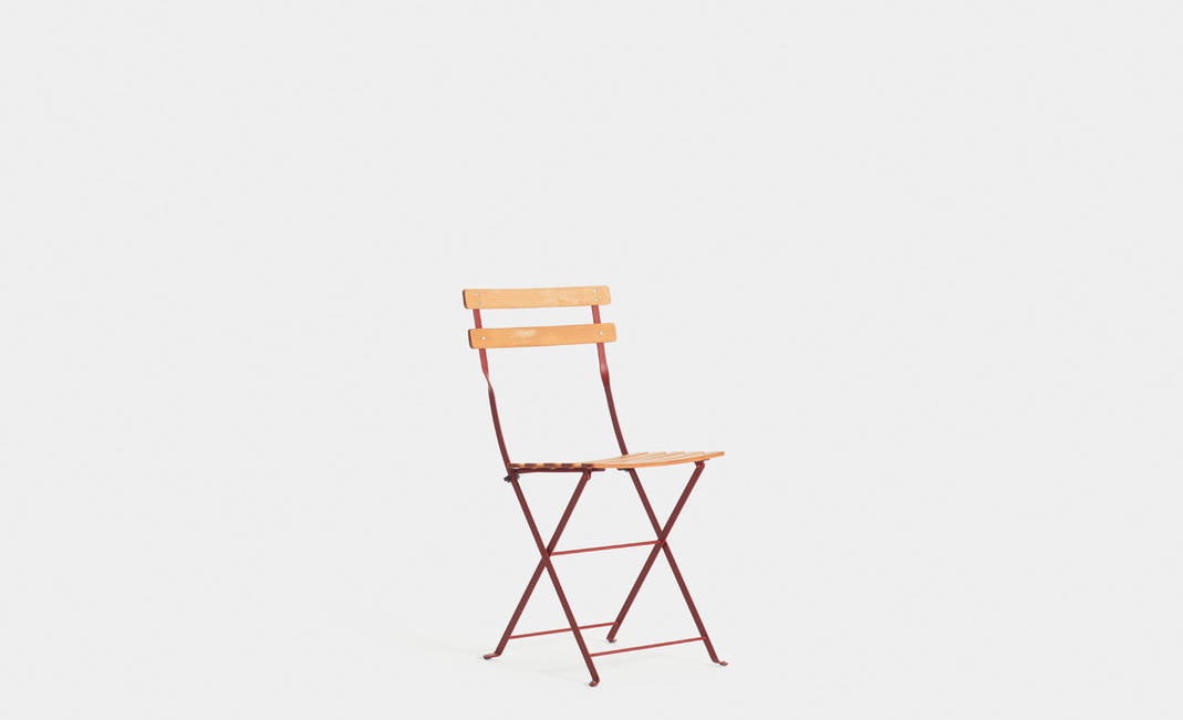 Cadira Jardí Vermella | Crimons