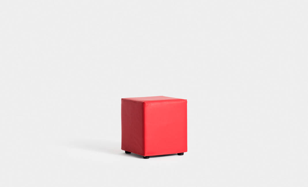Red Bos Pouf | Crimons