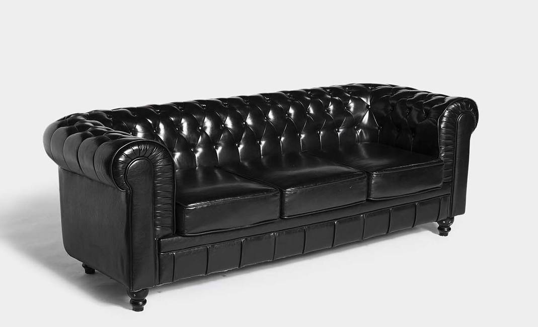 Black Chester Sofa | Crimons