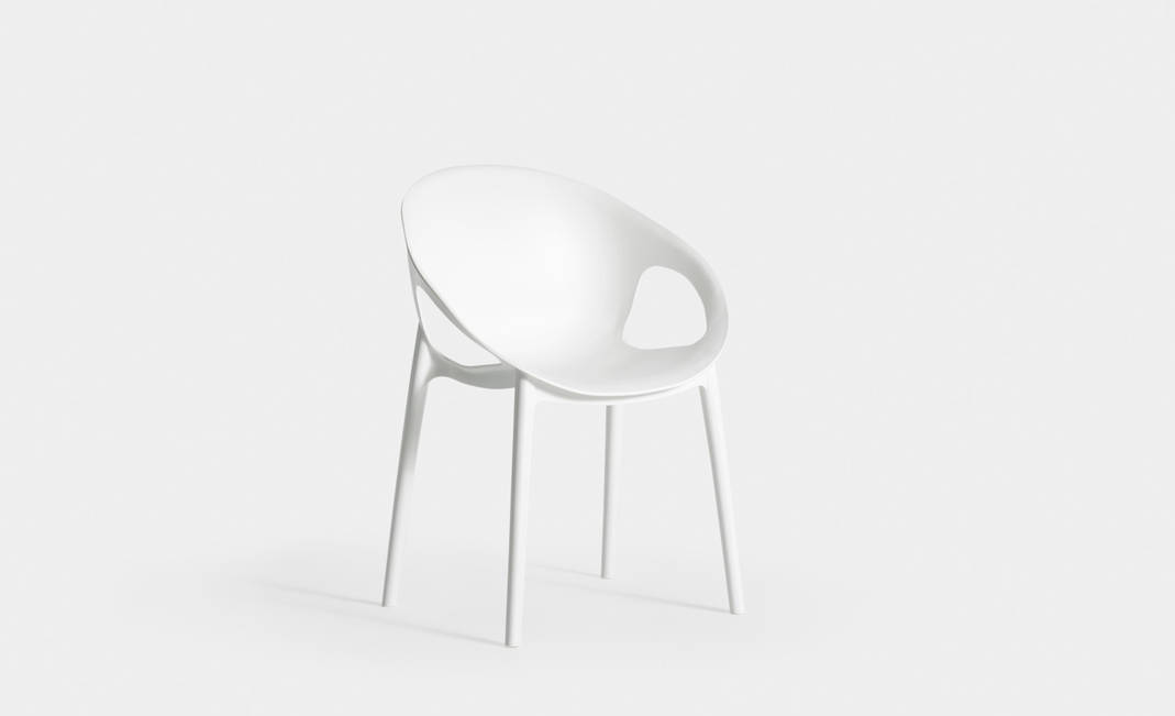 White Oh Armchair | Crimons