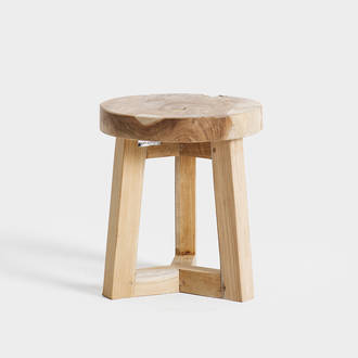Low Wooden Stool | Crimons