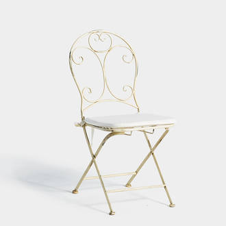 Cadira Provençal Blanca | Crimons