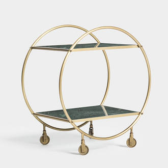 Green Marbre Trolley  | Crimons