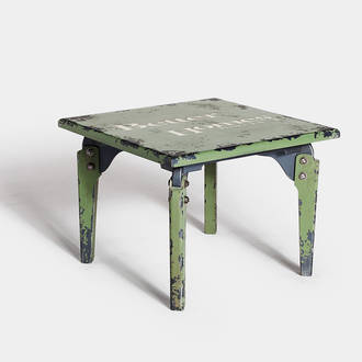 Green Factory Table | Crimons