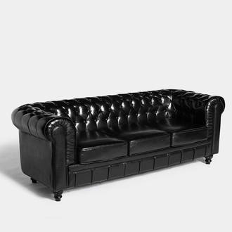 Black Chester Sofa | Crimons