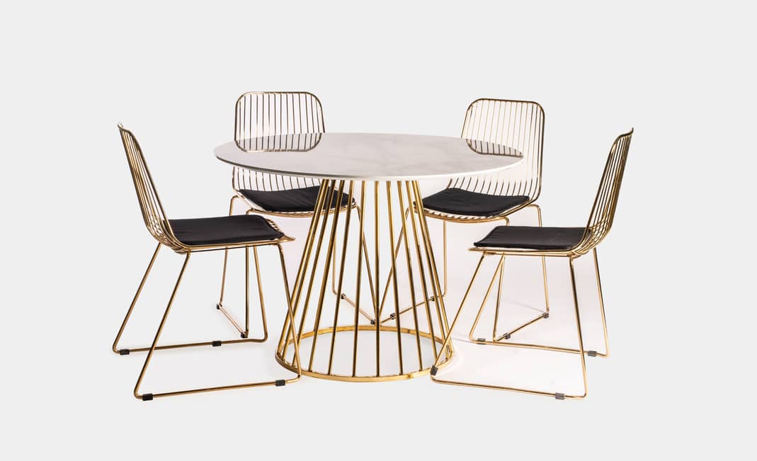 Golden Platner Chair | Crimons