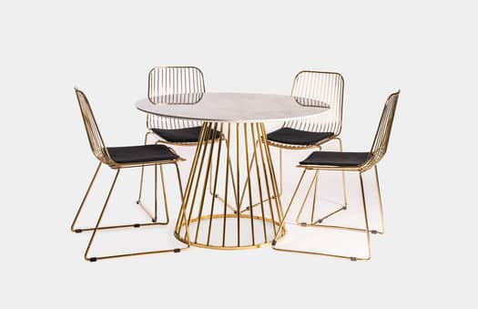 Golden Platner Chair | Crimons