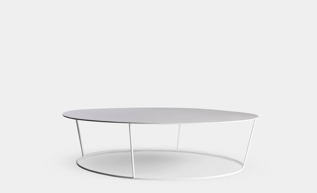 White Oval Table | Crimons