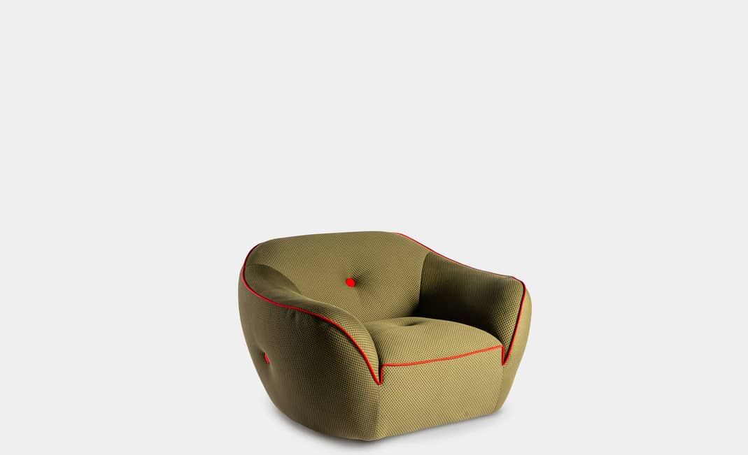 Rugby Green Armchair | Crimons
