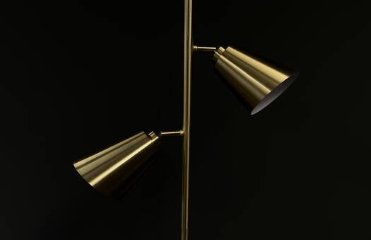 Double Focus Golden Lamp | Crimons