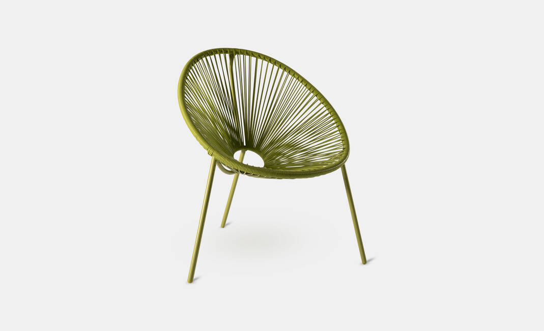 Lime Acapulco Armchair 2  | Crimons