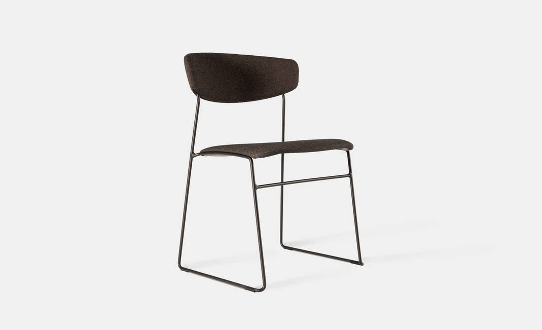 Milan gray chair | Crimons