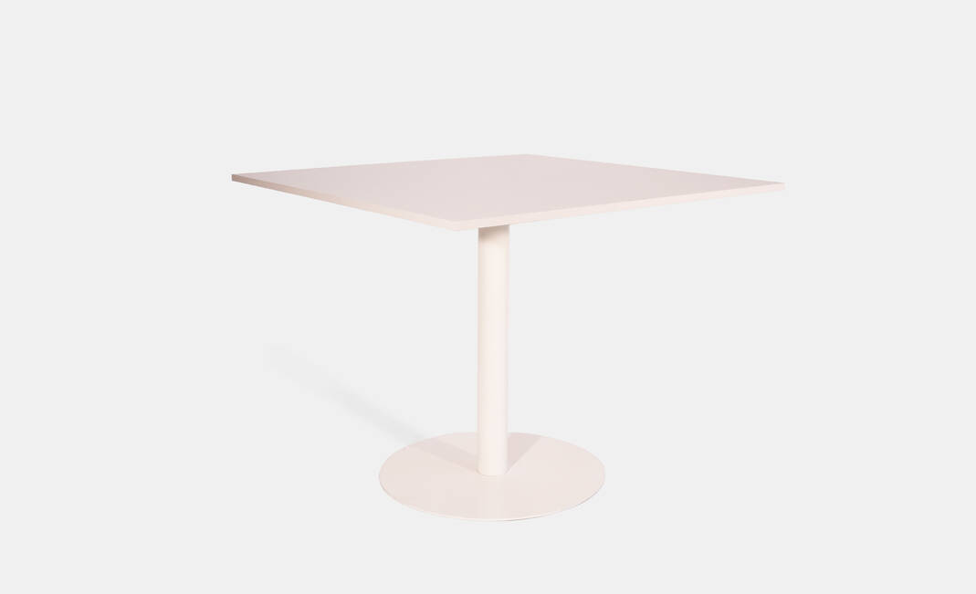 Finland White Table 100*100* | Crimons