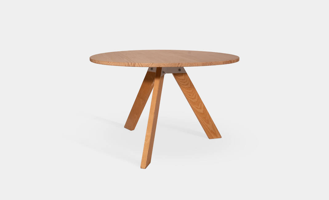 Mesa Suecia Madera 120Ø | Crimons