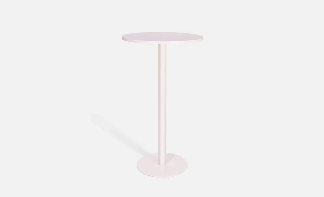 Finland High Table White 60Ø | Crimons