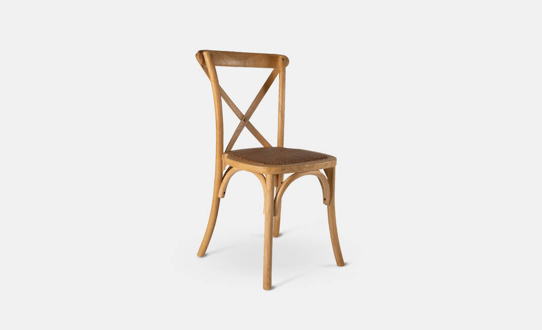 Wooden Crossback Chair | Crimons