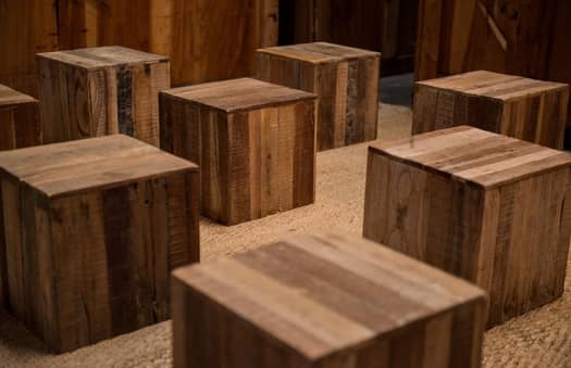 Wooden Cube | Crimons