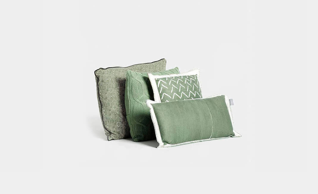 Green Country Cushions | Crimons