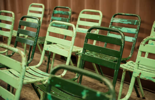 Dark Green Vintage Chair | Crimons