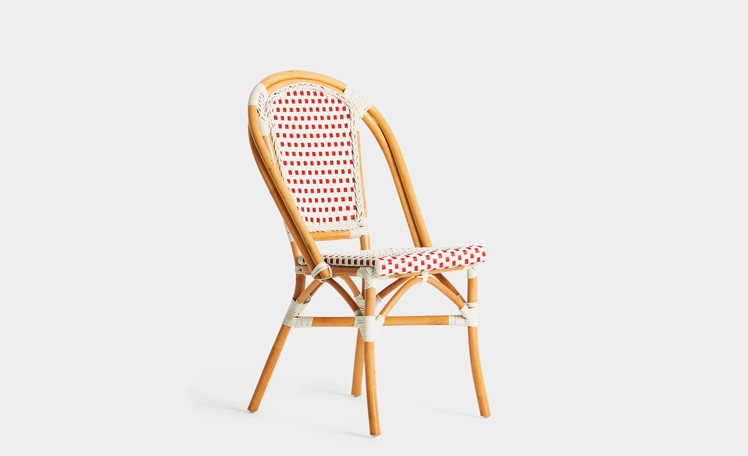 Cadira Bistro Vermella | Crimons