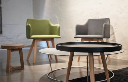 Low Black Nord Table | Crimons