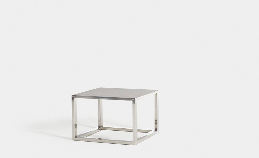 Ribbed Steel Table | Crimons