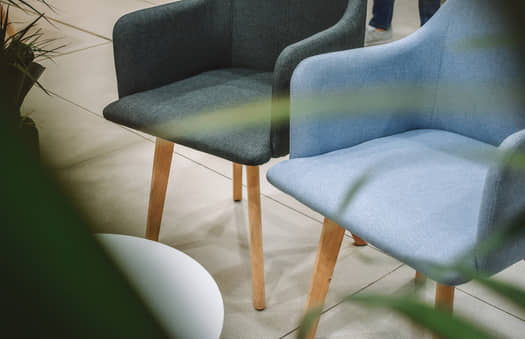 Nordic Dark Grey Upholstered Armchair | Crimons