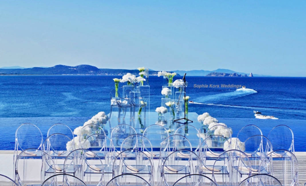 Un casament únic amb vistes al Mediterrani | Crimons