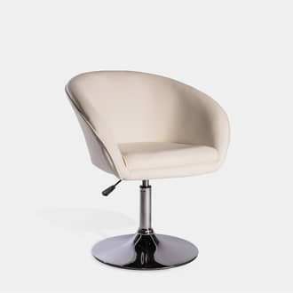 White Turn Conference Armchair | Crimons