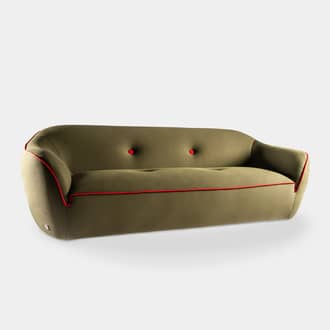 Rugby Green Sofa | Crimons