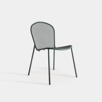 Cadira Reixeta Verde/Gris | Crimons