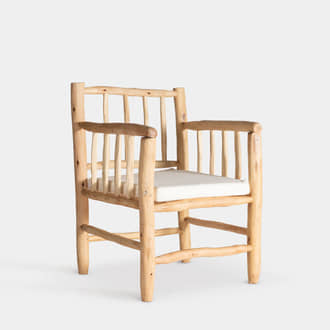 Java Wood Armchair | Crimons