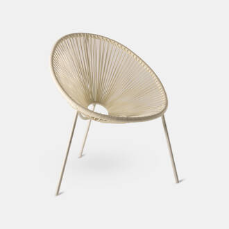 White Acapulco Armchair 2 | Crimons