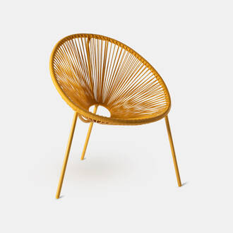 Yellow Acapulco Armchair 2 | Crimons