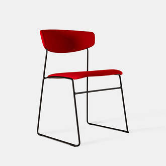 Milan Red Chair  | Crimons