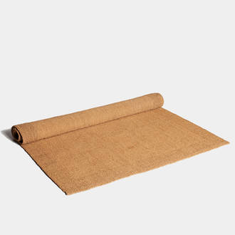 Alquiler alfombra esparto natural blanca. Alquiler de mobiliario para  eventos.