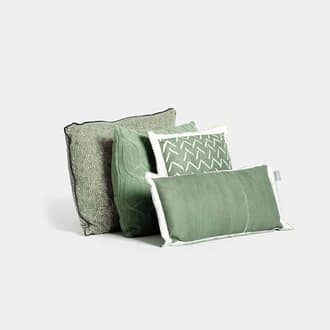 Green Country Cushions | Crimons