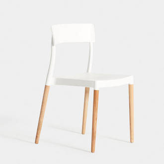 Oslo White Chair | Crimons