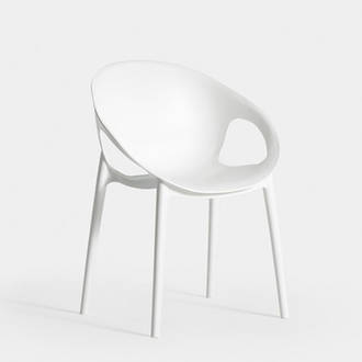 White Oh Armchair | Crimons