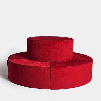 Red Bistrot Sofa | Crimons