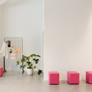 Puf Bos Fucsia