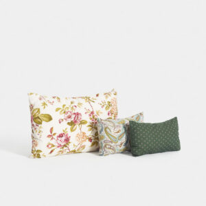 Coixins Vintage Tons Verds