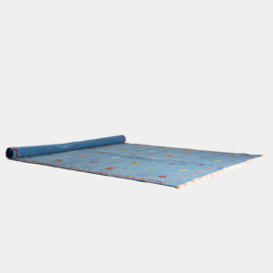 Alfombra Kilim azul claro Crimons
