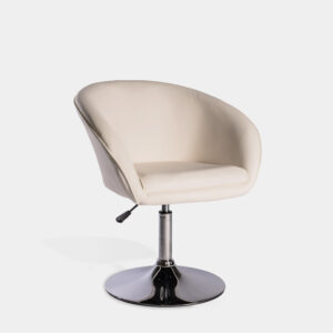 White Turn Conference Armchair