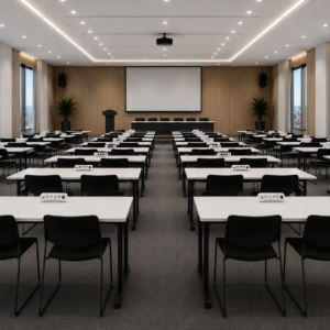 Taula Conference Blanca Premium
