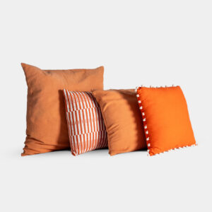 Cojines Naranja Mediterraneo Crimons