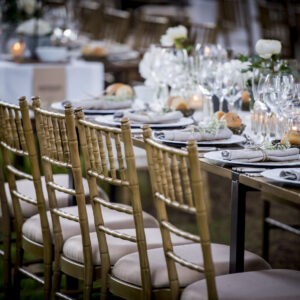 sillas para decoración de eventos